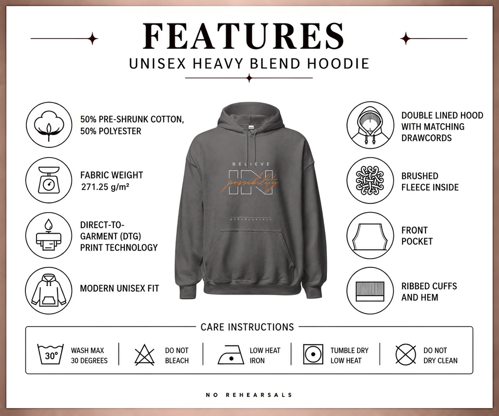 BELIEVE IN POSSIBILITY Women's Hoodie