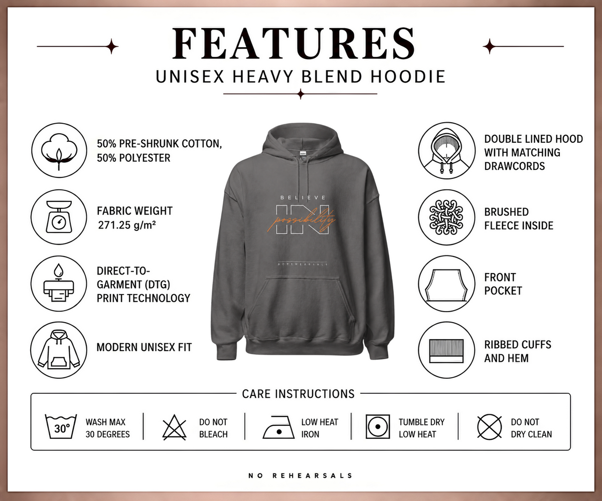 BELIEVE IN POSSIBILITY Women's Hoodie