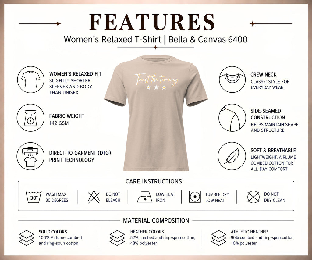 TRUST THE TIMING Women's T-shirt