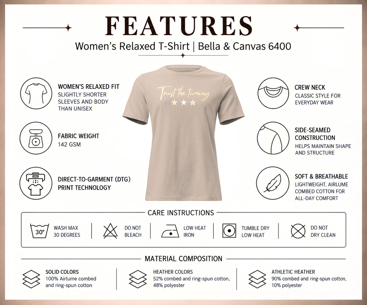 TRUST THE TIMING Women's T-shirt