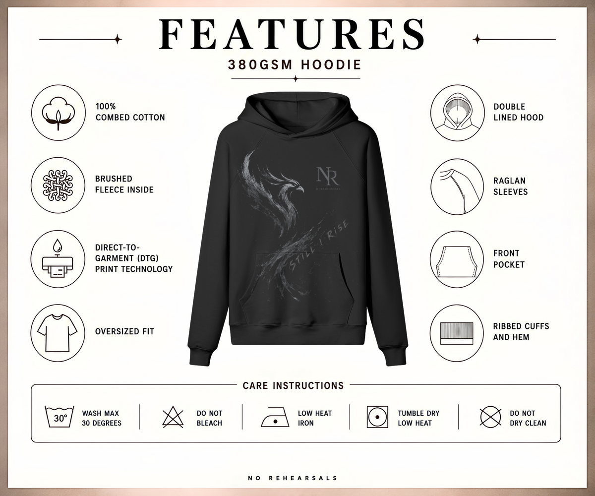 STILL I RISE PHOENIX HOODIE