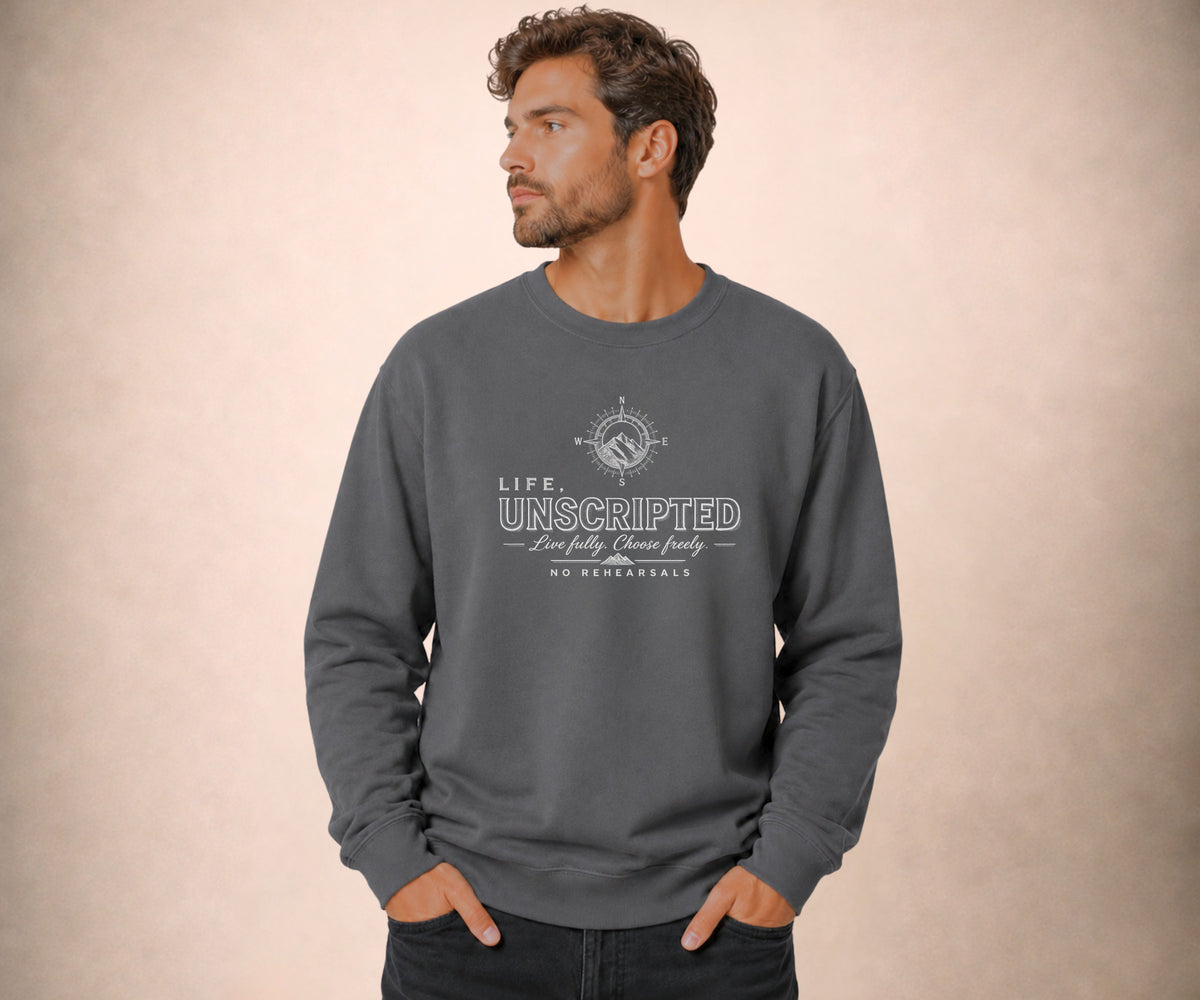 LIFE UNSCRIPTED Men's sweatshirt