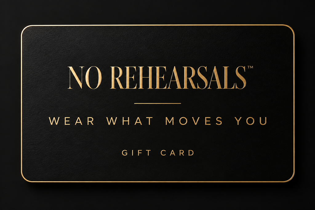 No Rehearsals Gift Card
