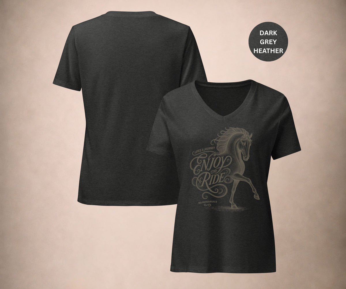 ENJOY THE RIDE Women’s Horse T-Shirt