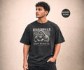 SILVERBACK – IRON RESOLVE Men’s Oversized Vintage Wash T-Shirt