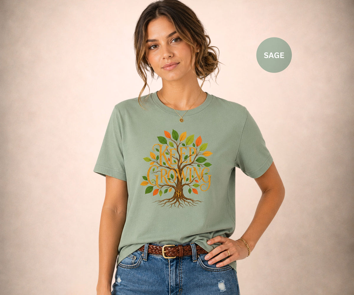 KEEP GROWING Women’s Graphic T-Shirt