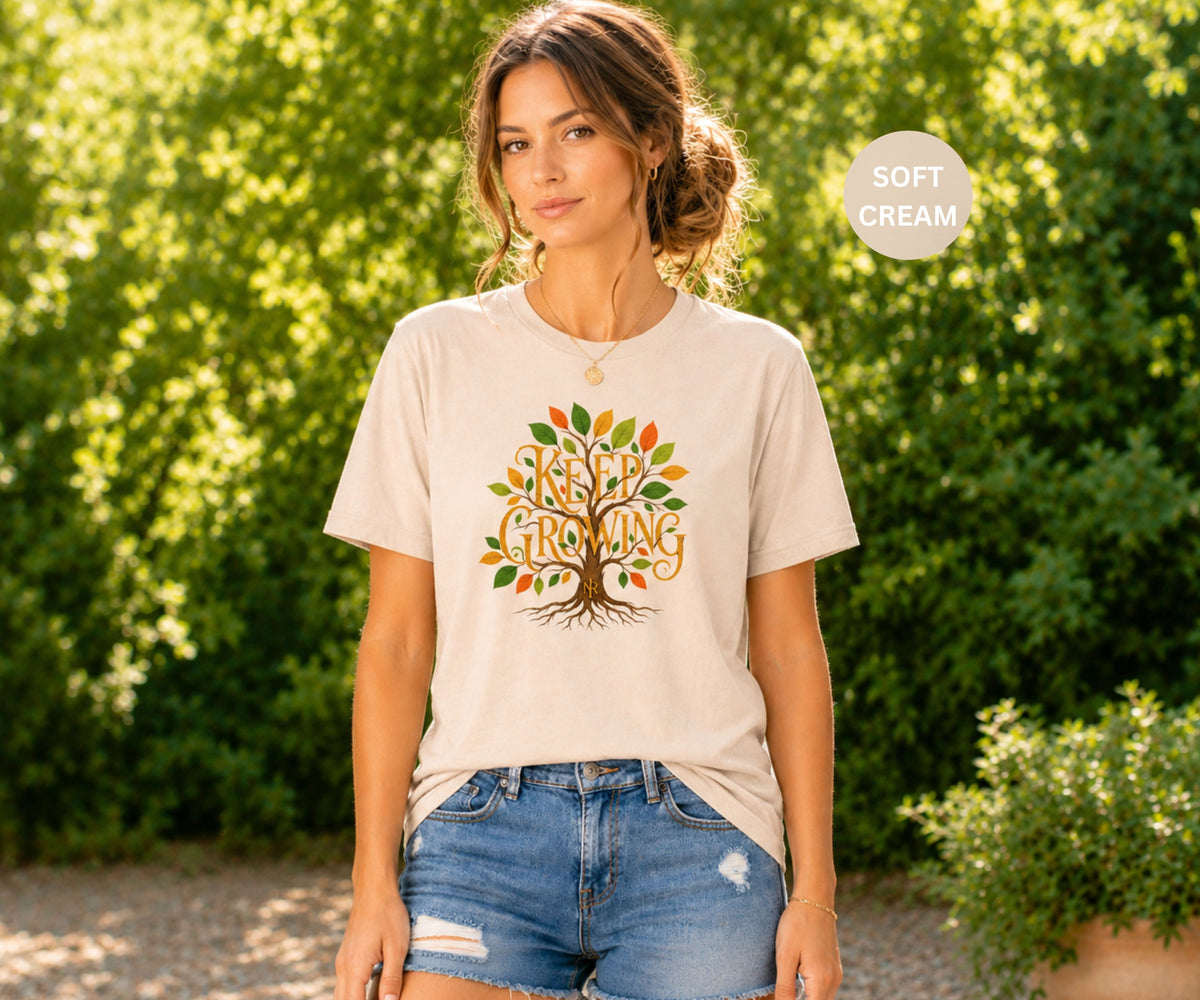 KEEP GROWING Women’s Graphic T-Shirt