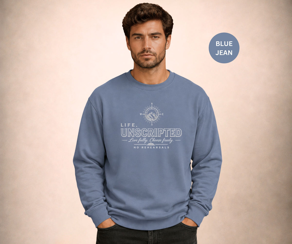 LIFE UNSCRIPTED Men's sweatshirt