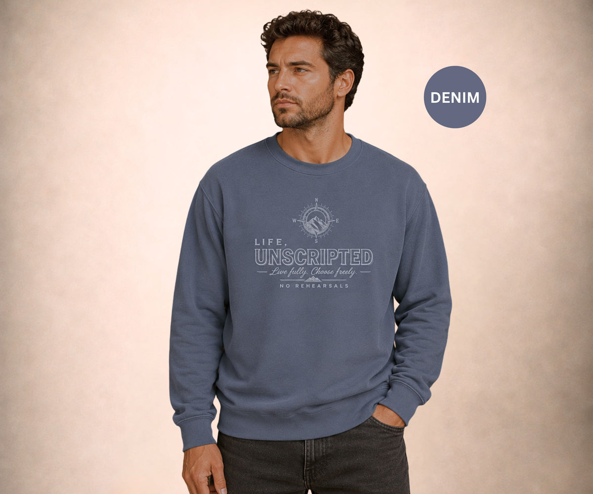 LIFE UNSCRIPTED Men's sweatshirt