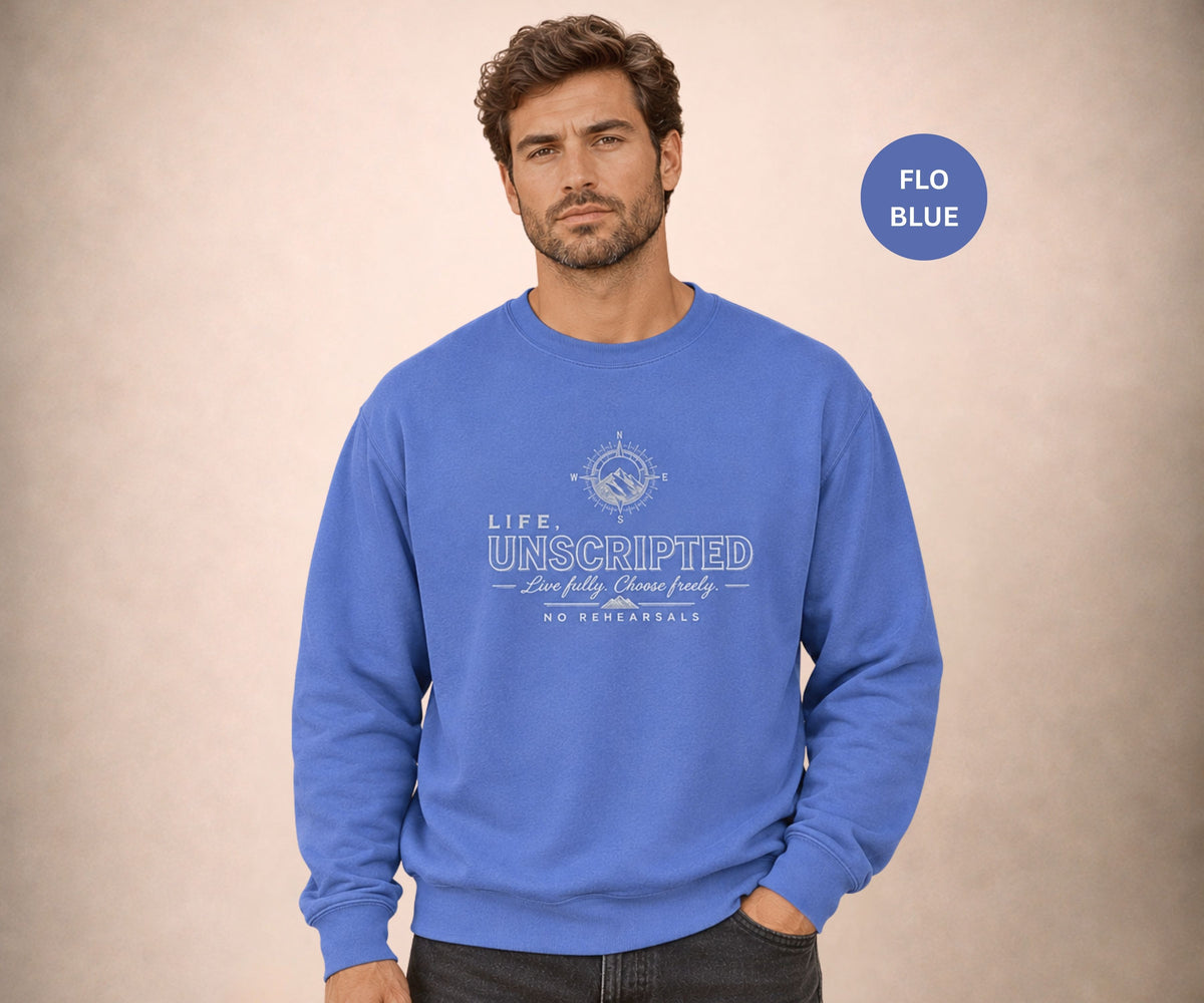 LIFE UNSCRIPTED Men's sweatshirt