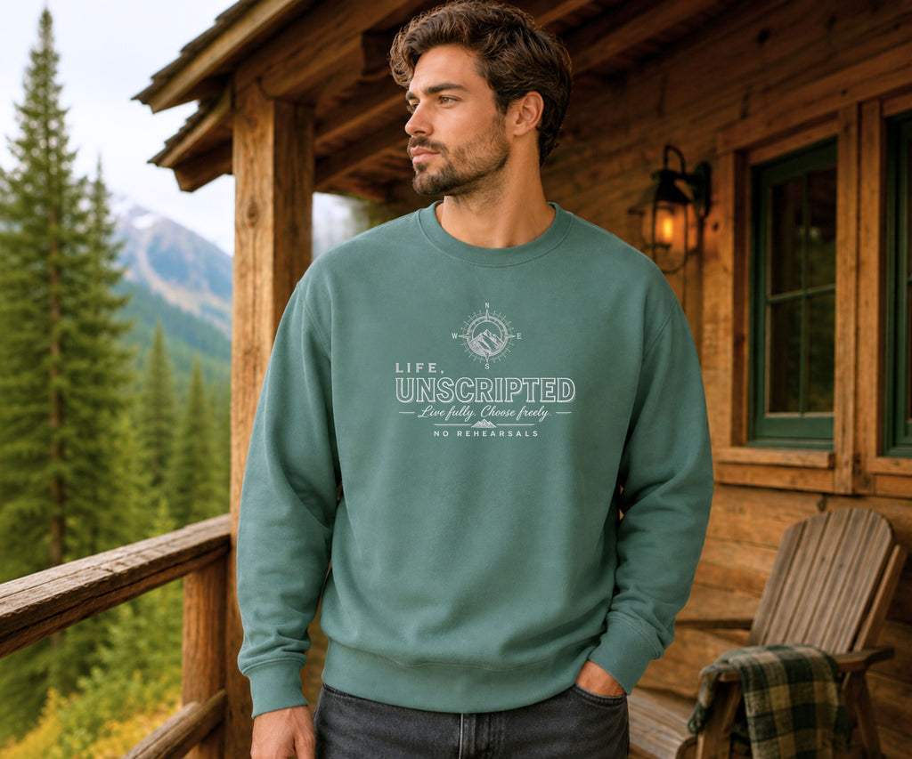 LIFE UNSCRIPTED Men's sweatshirt