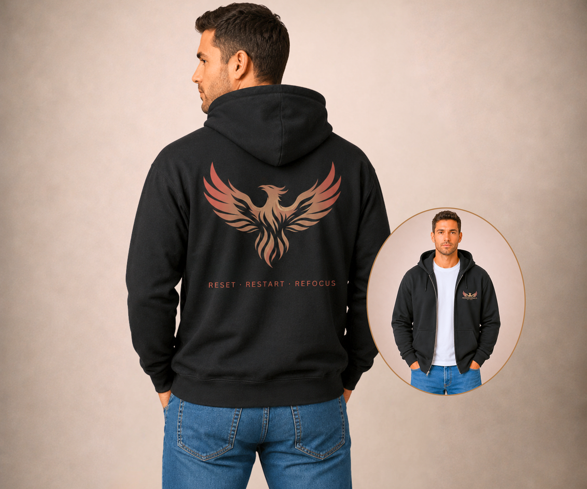 PHOENIX ZIP UP Men's hoodie