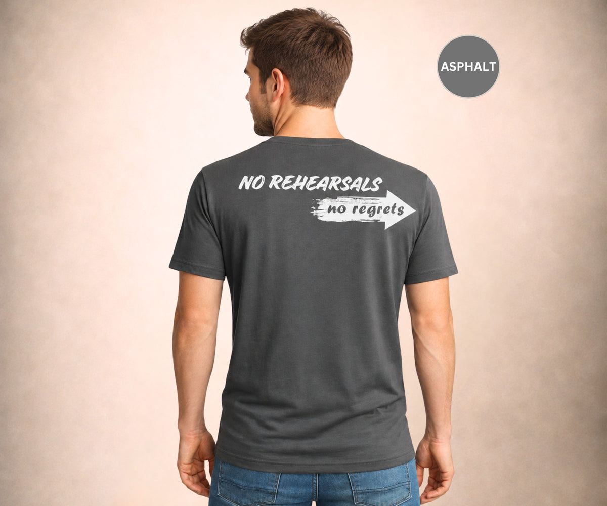 NO REGRETS Men's T-shirt