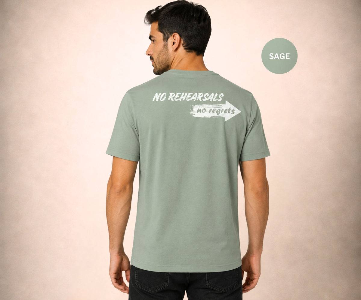 NO REGRETS Men's T-shirt