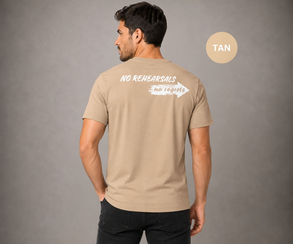 NO REGRETS Men's T-shirt
