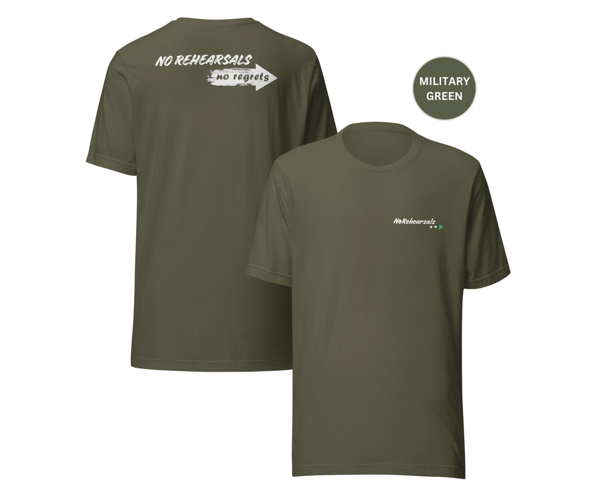 NO REGRETS Men's T-shirt