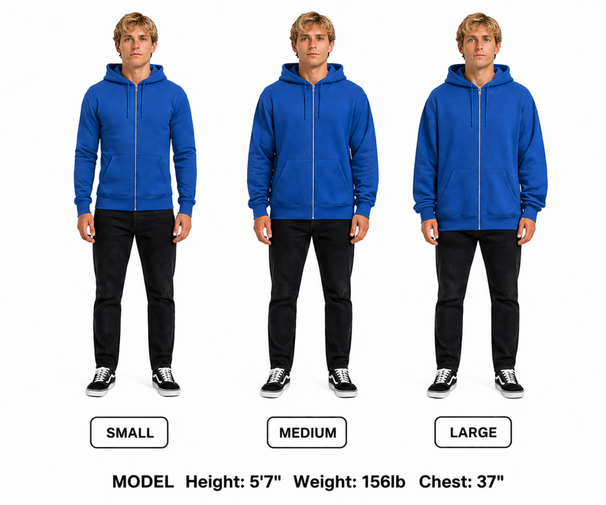 PHOENIX ZIP UP Men's hoodie