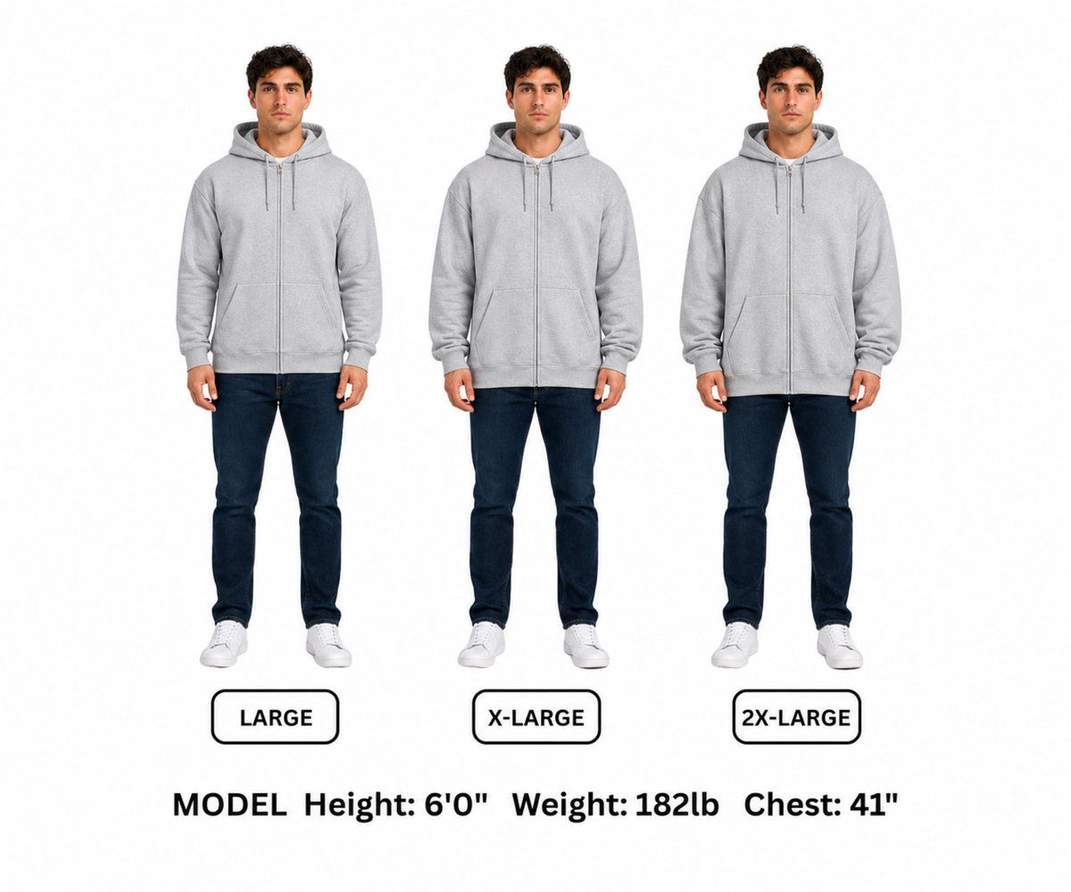PHOENIX ZIP UP Men's hoodie