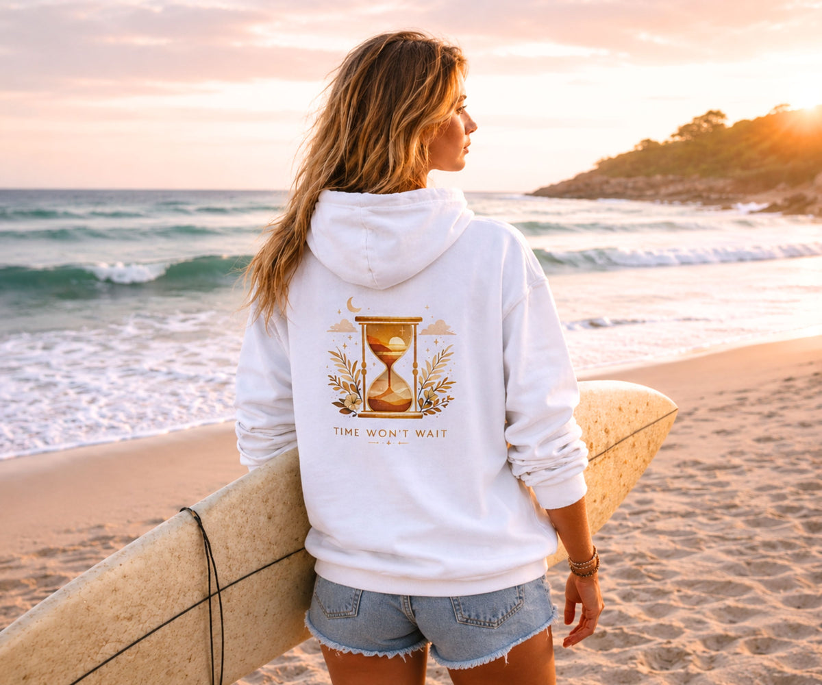 TIME WON'T WAIT Women's Hoodie
