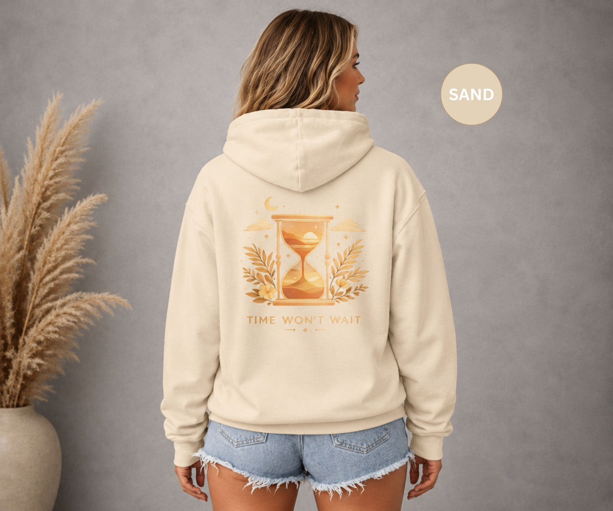 TIME WON'T WAIT Women's Hoodie