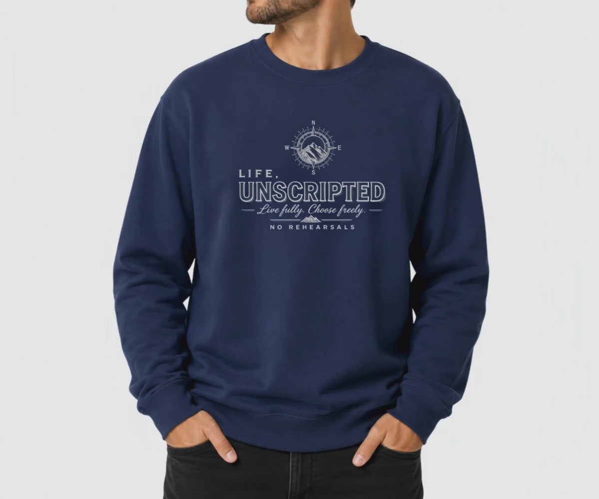 LIFE UNSCRIPTED Men's sweatshirt